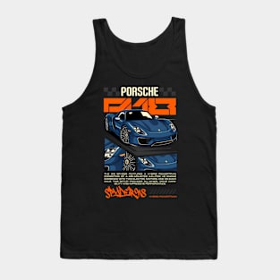 Luxury 918 Porsche Tank Top